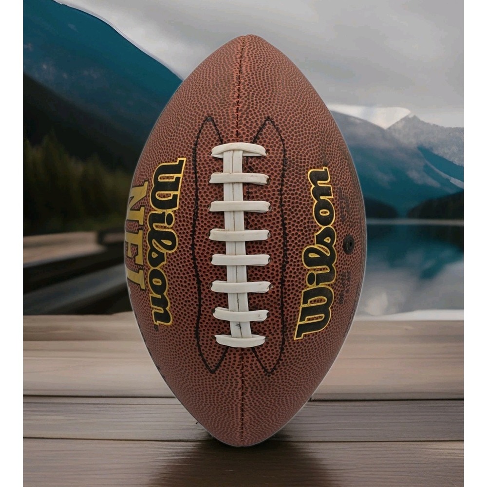 Wilson NFL Junior Football Brown Model WTF1694 Youth Sports Training Ball